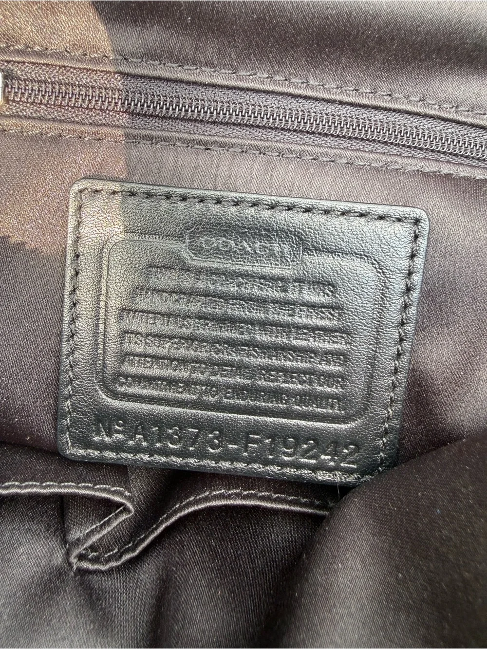 Coach Ashley Signature Satchel with the style number F19242 With Removable Strap